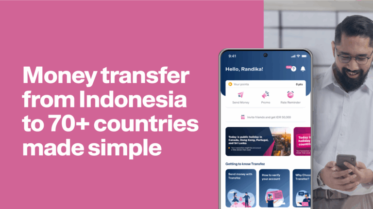 Money transfer from Indonesia to 70+ countries made simple